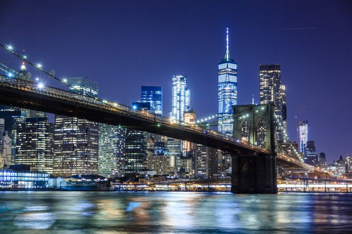 Photography of Bridge during Nighttime